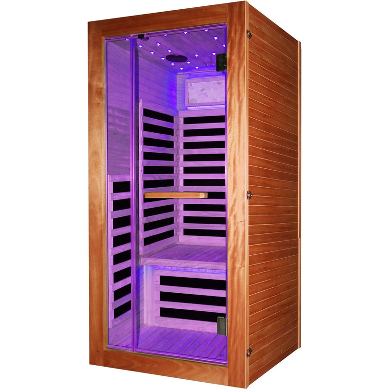 Single-person sauna room by HouseOfZazla