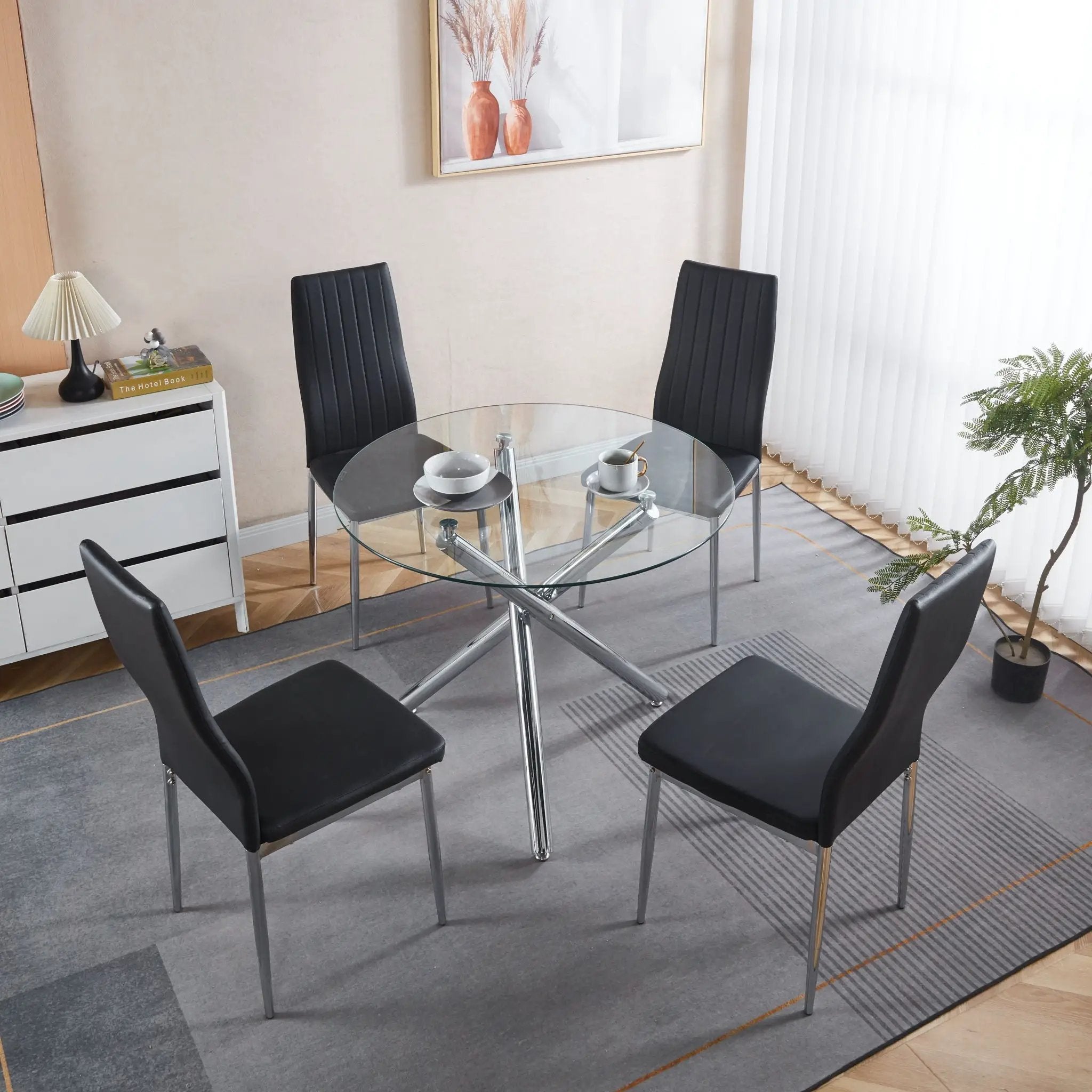 Minimalist Design Dining Chair (Set of 4) by Unique Piece Furniture