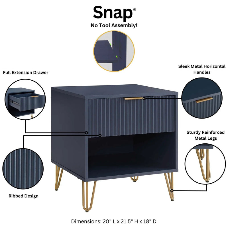 Dumbo - Modern Nightstand by HouseOfZazla