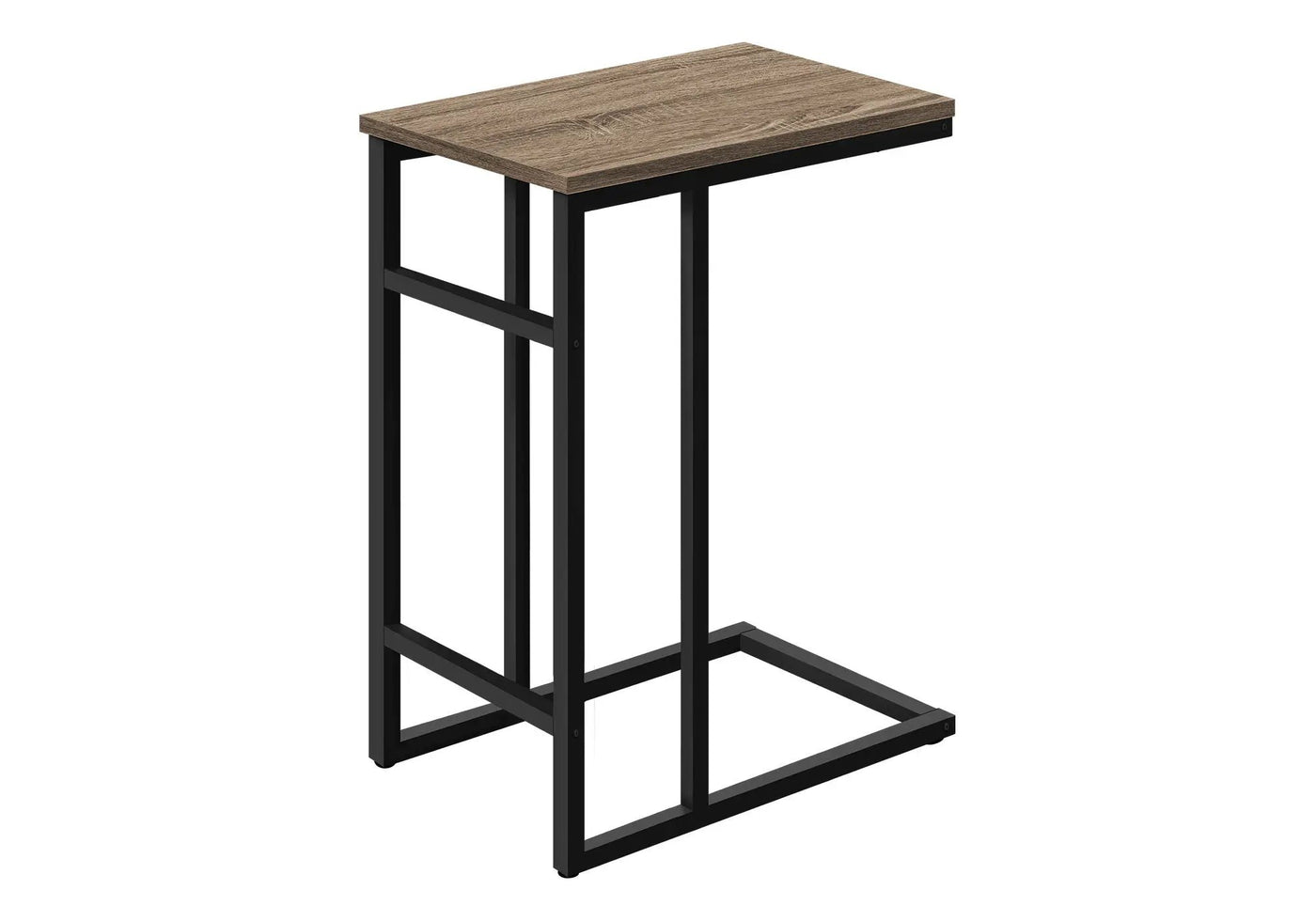 Accent Table, C-Shaped, Contemporary & Modern, Versatile Use by HouseOfZazla