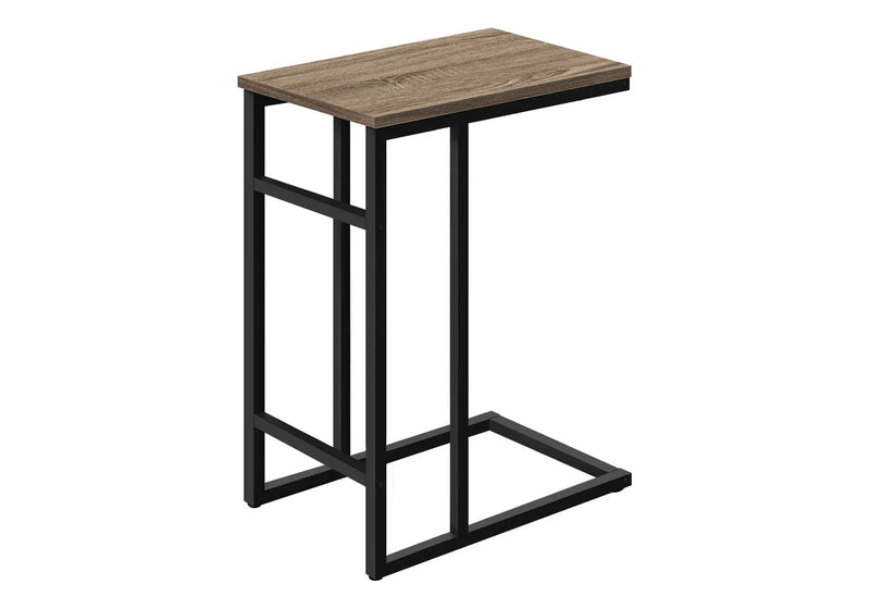 Accent Table, C - Shaped, Contemporary & Modern, Versatile Use by Unique Piece Furniture