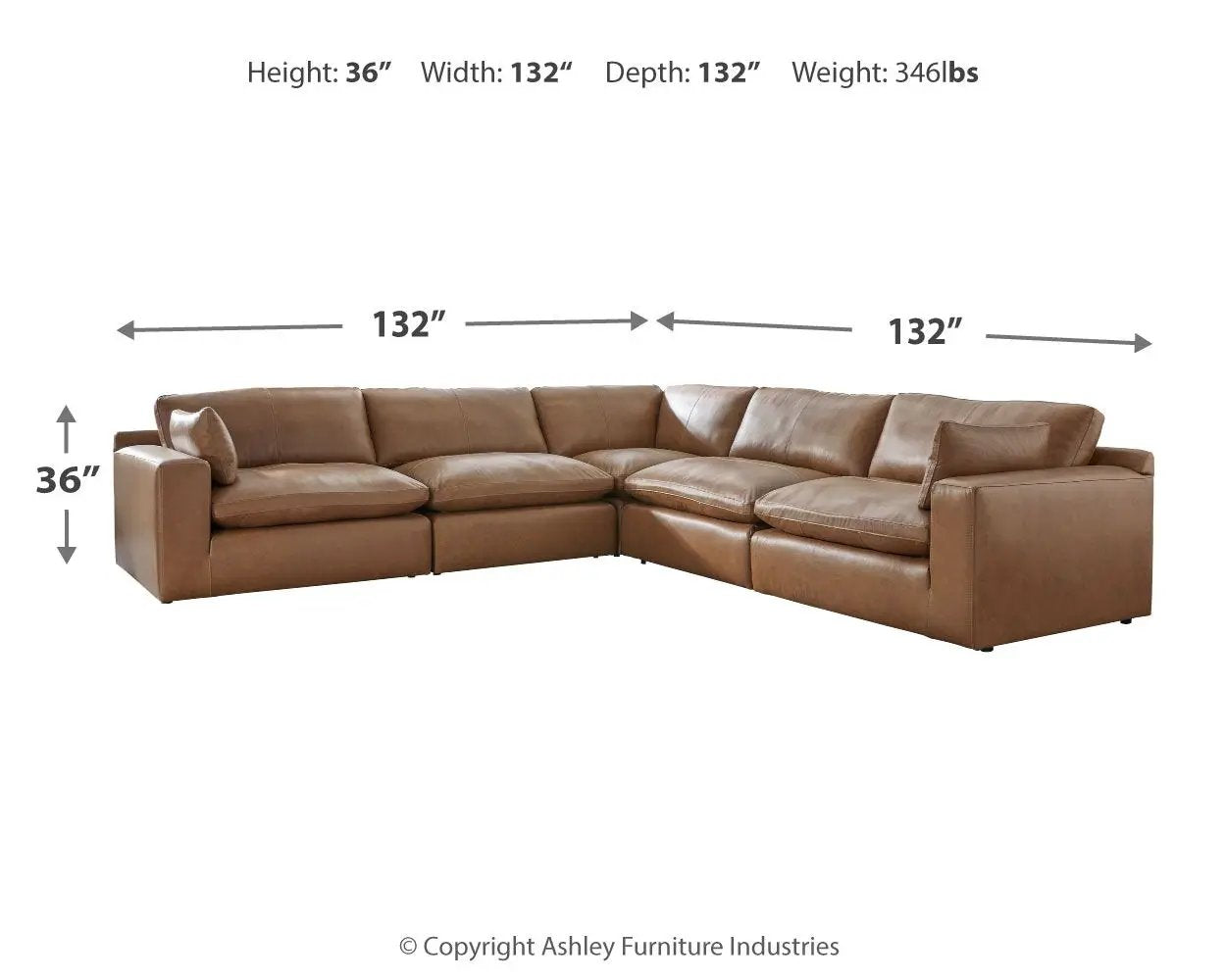 Emilia - Sectional by Unique Piece Furniture