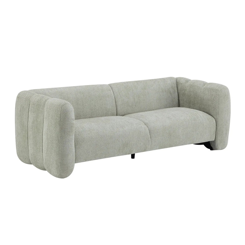 Tonson 83" 3-Seater Sofa with Wave Design by HouseOfZazla