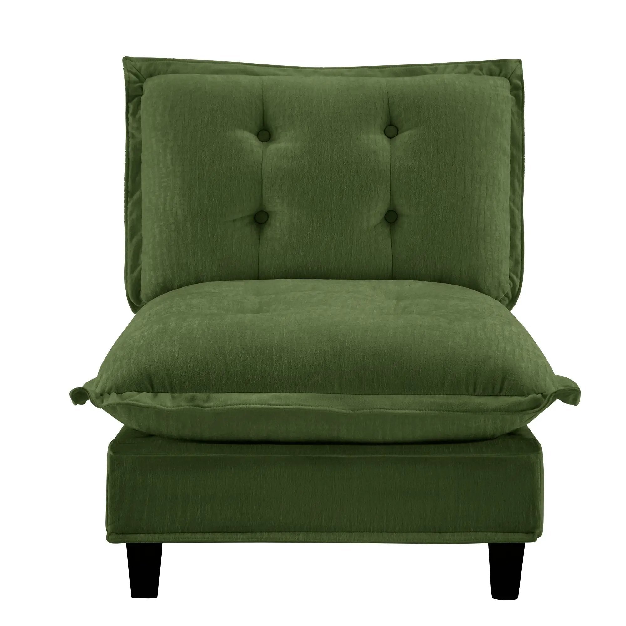 73 Armless Sofa Chenille by HouseOfZazla