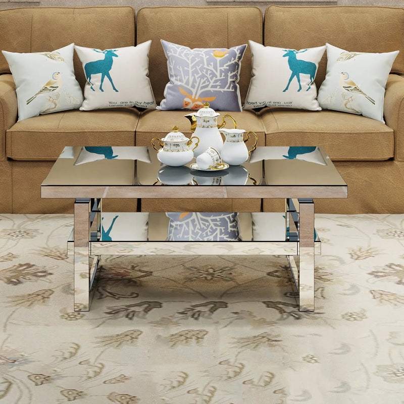 Modern Square Luxury Coffee Table by HouseOfZazla