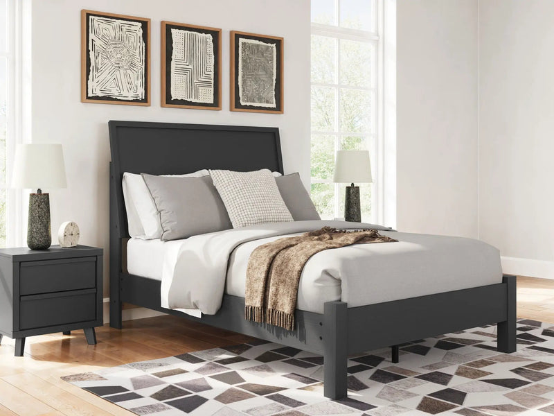Danziar - Panel Bed With Low Footboard by Unique Piece Furniture