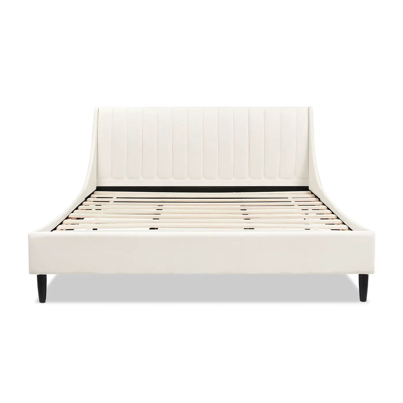 Aspen - Vertical Tufted Modern Headboard Platform Bed Set by Unique Piece Furniture