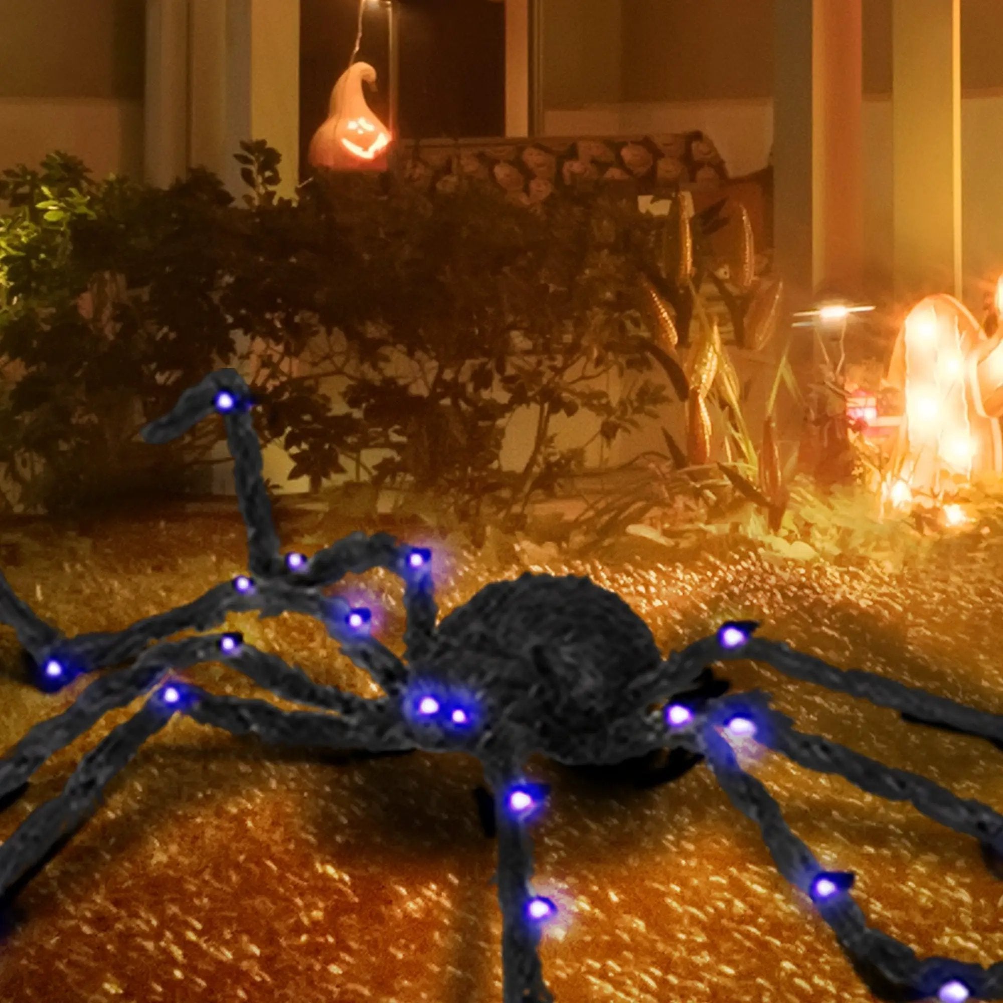 3.25' Illuminated Arachnid Halloween Accent by HouseOfZazla
