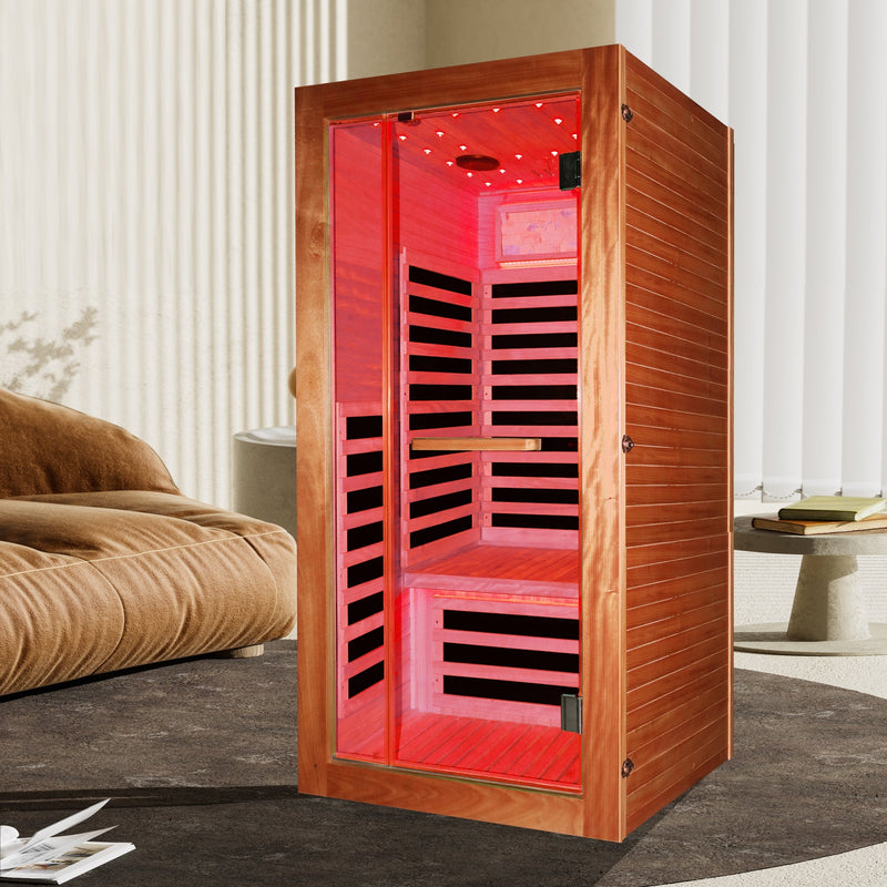 Single-person sauna room by HouseOfZazla