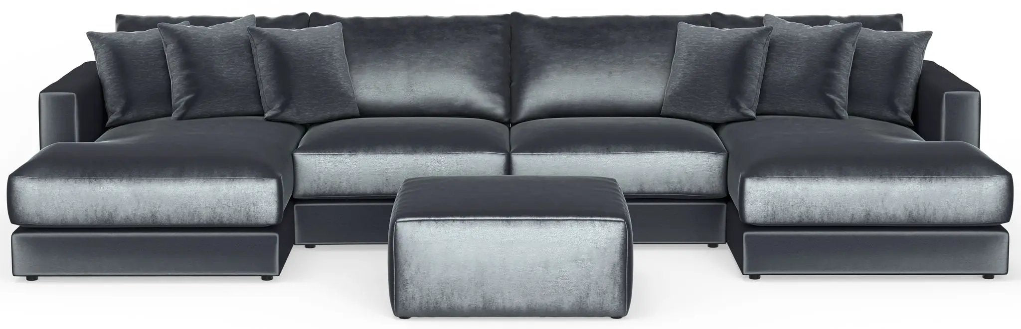 Remington - Modular Sofa And Cocktail Ottoman by Unique Piece Furniture