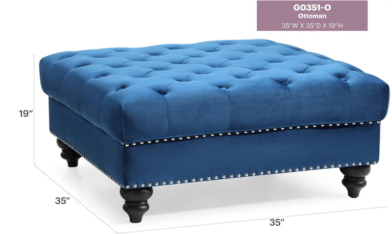 Soft Charming Traditional Ottoman by HouseOfZazla
