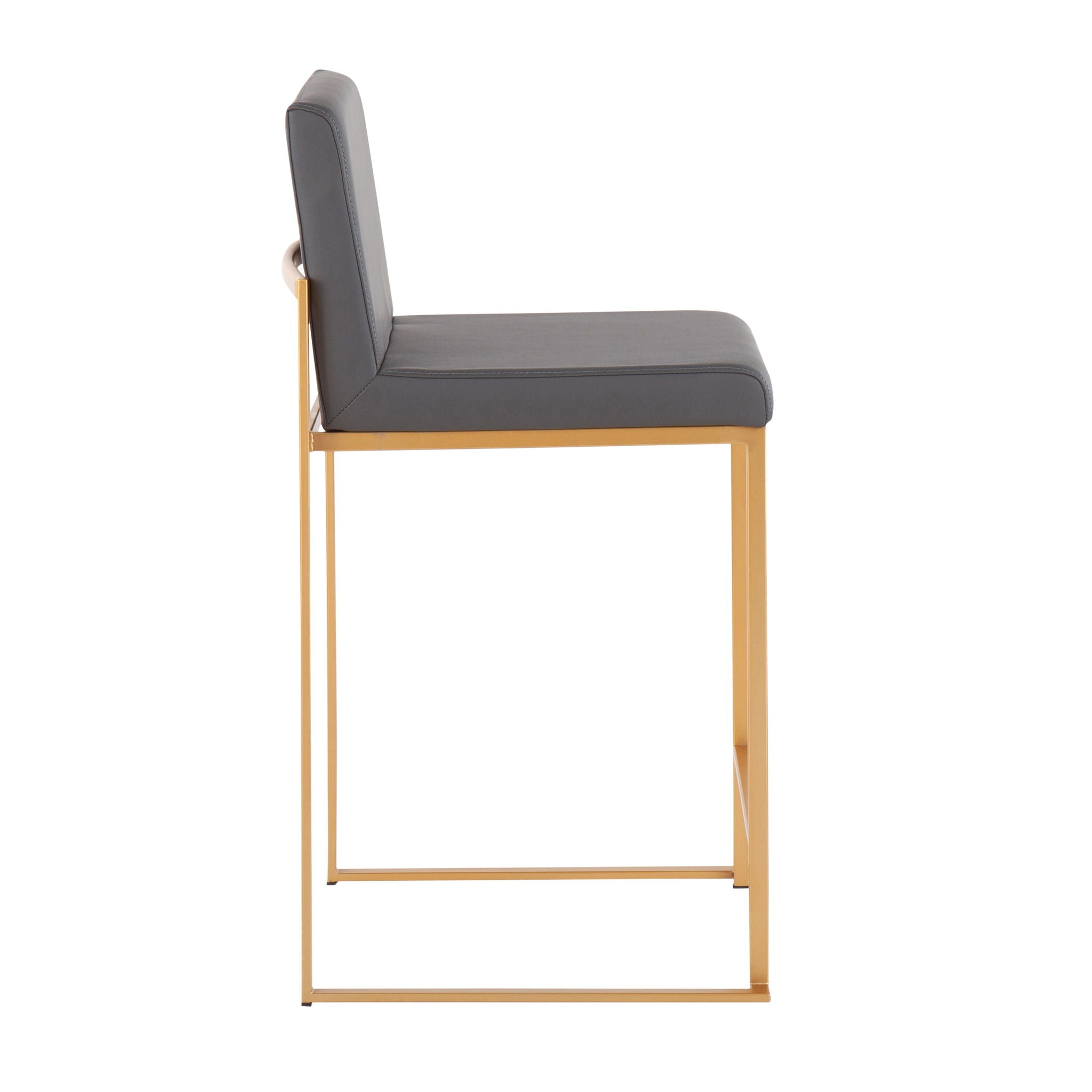 Fuji - Contemporary High Back Stylish Counter Stool by HouseOfZazla