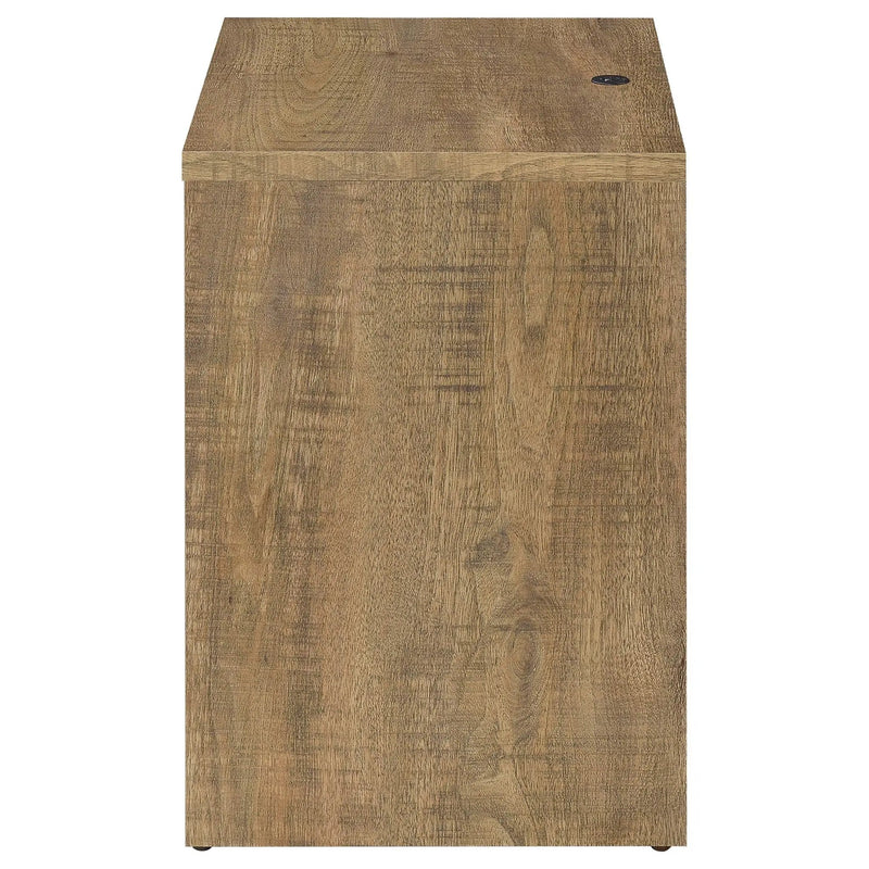 Geary - 2 Drawer Nightstand With LED Lights And USB Charging Ports by HouseOfZazla
