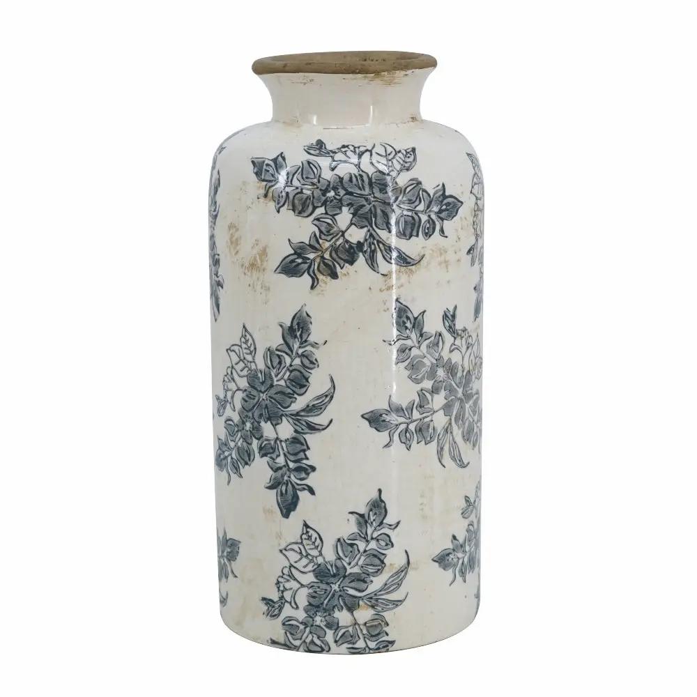 Vintage Inspired Ceramic Accent Vase by HouseOfZazla