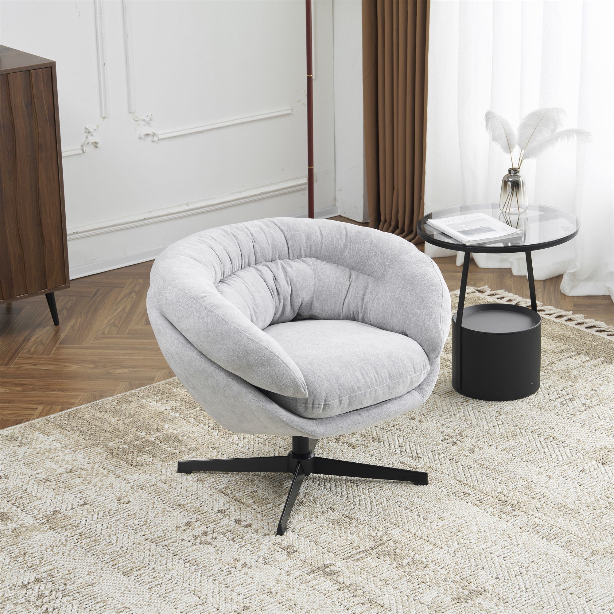 Modern Office Chair With 360 Degree Swivel by HouseOfZazla