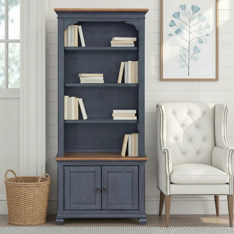 Universal Pier Bookcase - Blue by Unique Piece Furniture