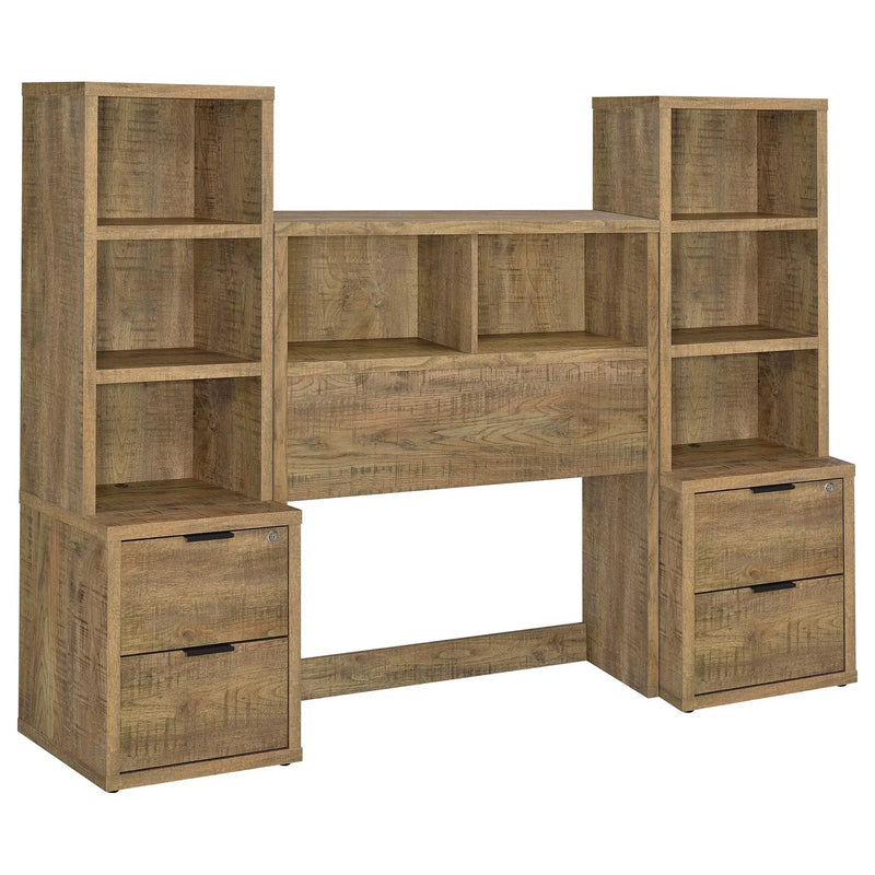 Geary - 3 Piece Bedroom Set With Bookcase Headboard by HouseOfZazla