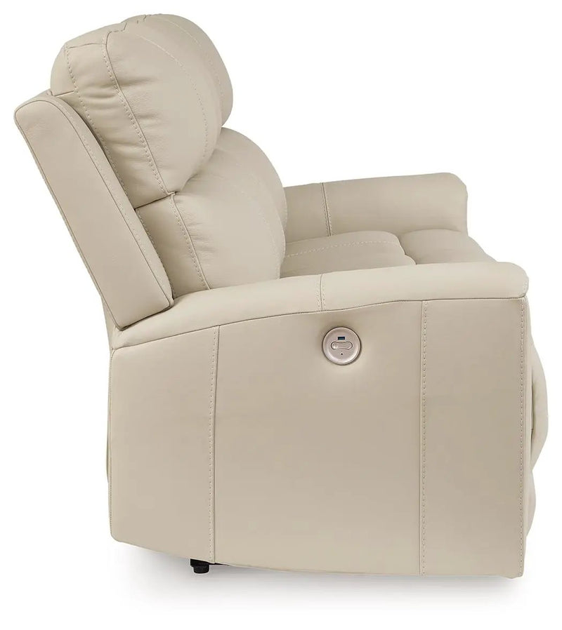Dahlmoore - Power Reclining Sofa - Almond by Unique Piece Furniture