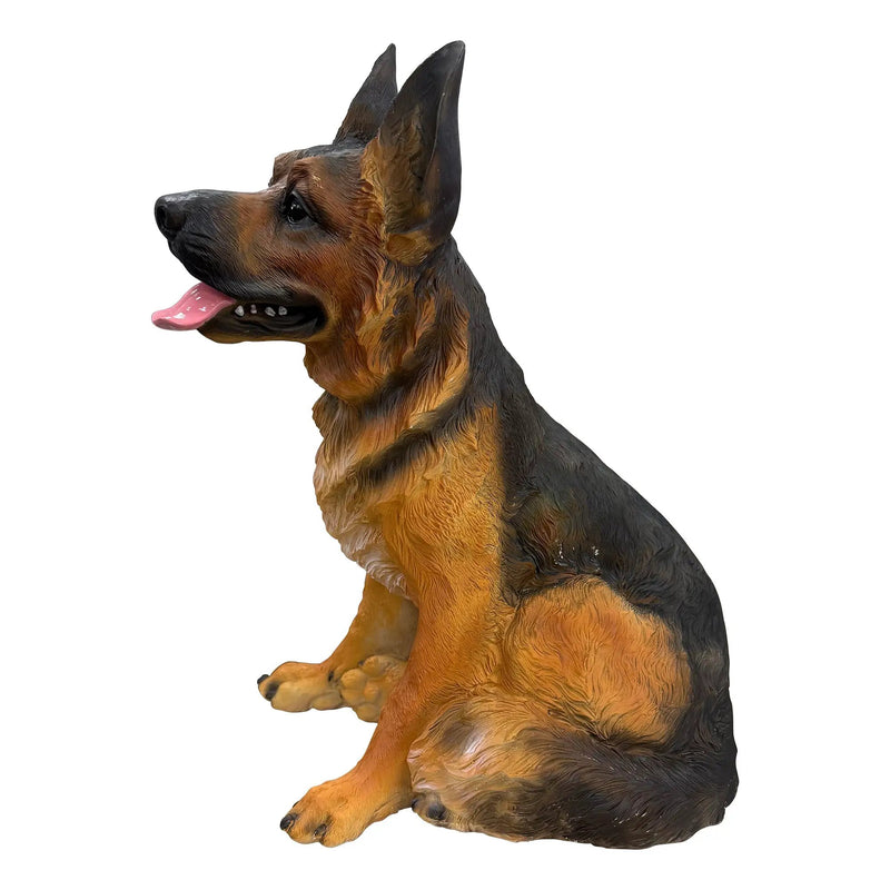 Realistic German Shepherd Resin Statue by HouseOfZazla
