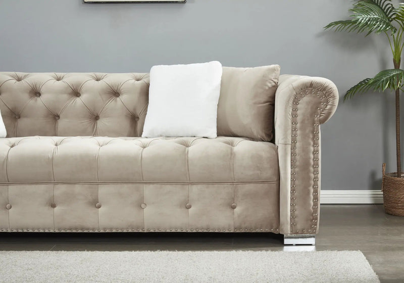 4 Seater Oversized L Shaped Reversible Sectional Sofa by HouseOfZazla