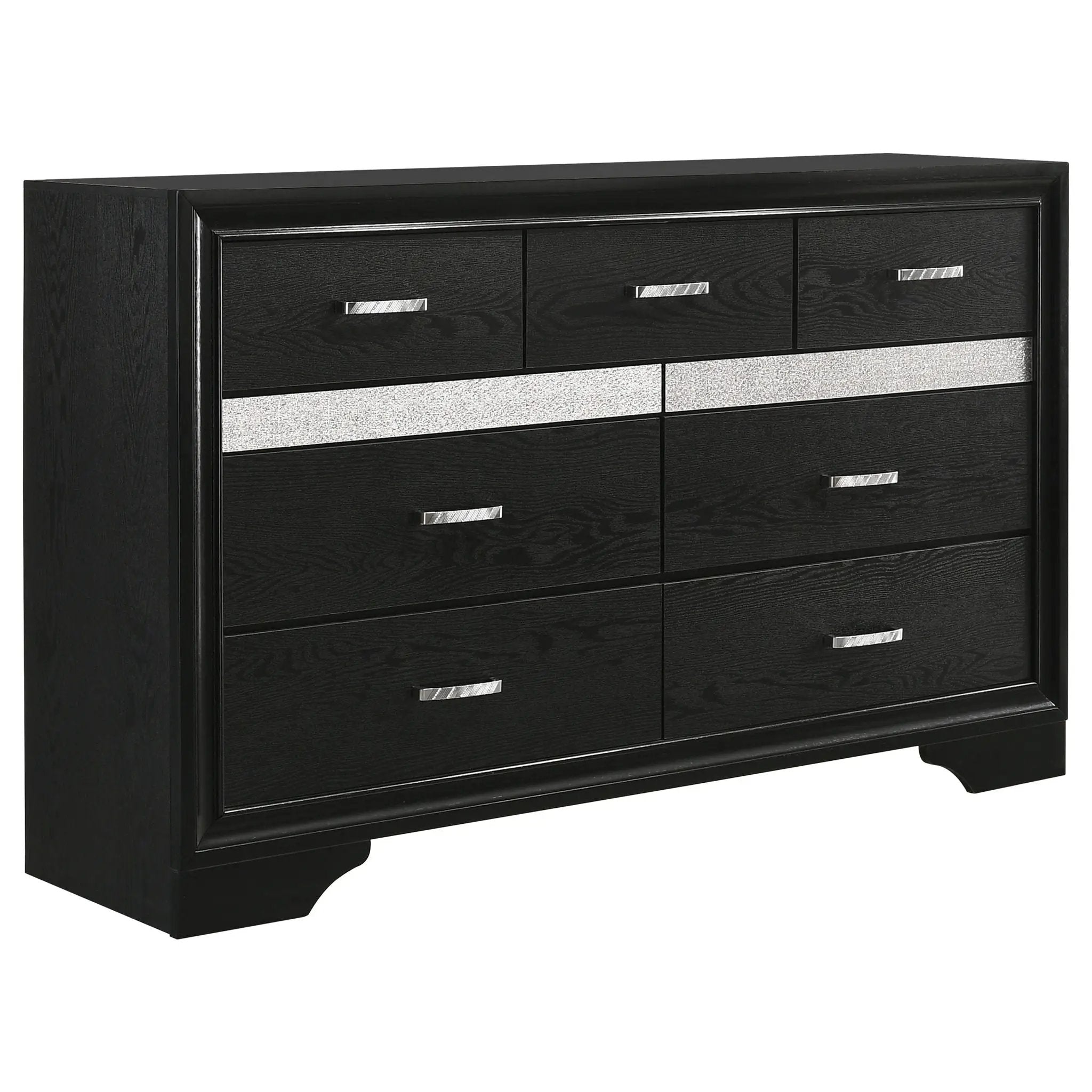 Miranda 5-piece California King Bedroom Set Black by Unique Piece Furniture