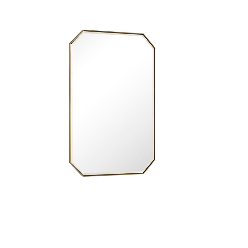 James Martin Rohe 24" Mirror, Champagne Brass, view 4