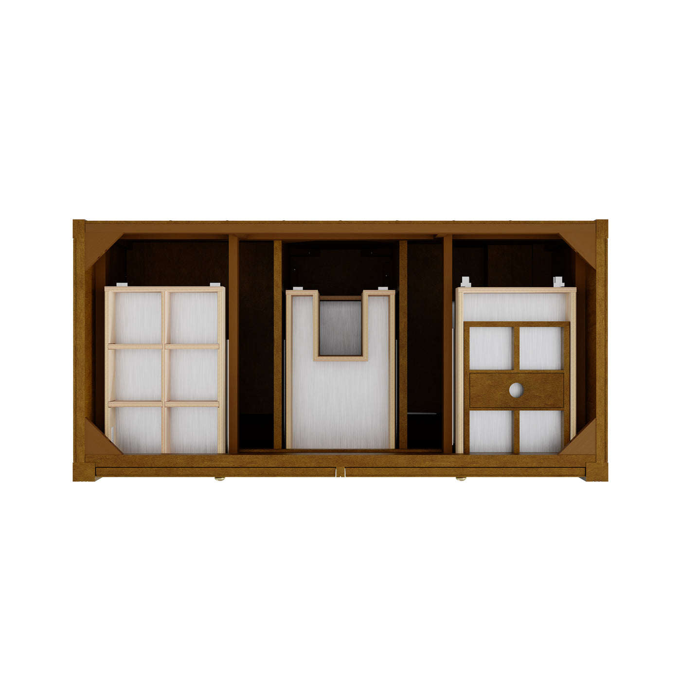 James Martin Bellshire 48" Single Bathroom Vanity, Honey Oak, view 20