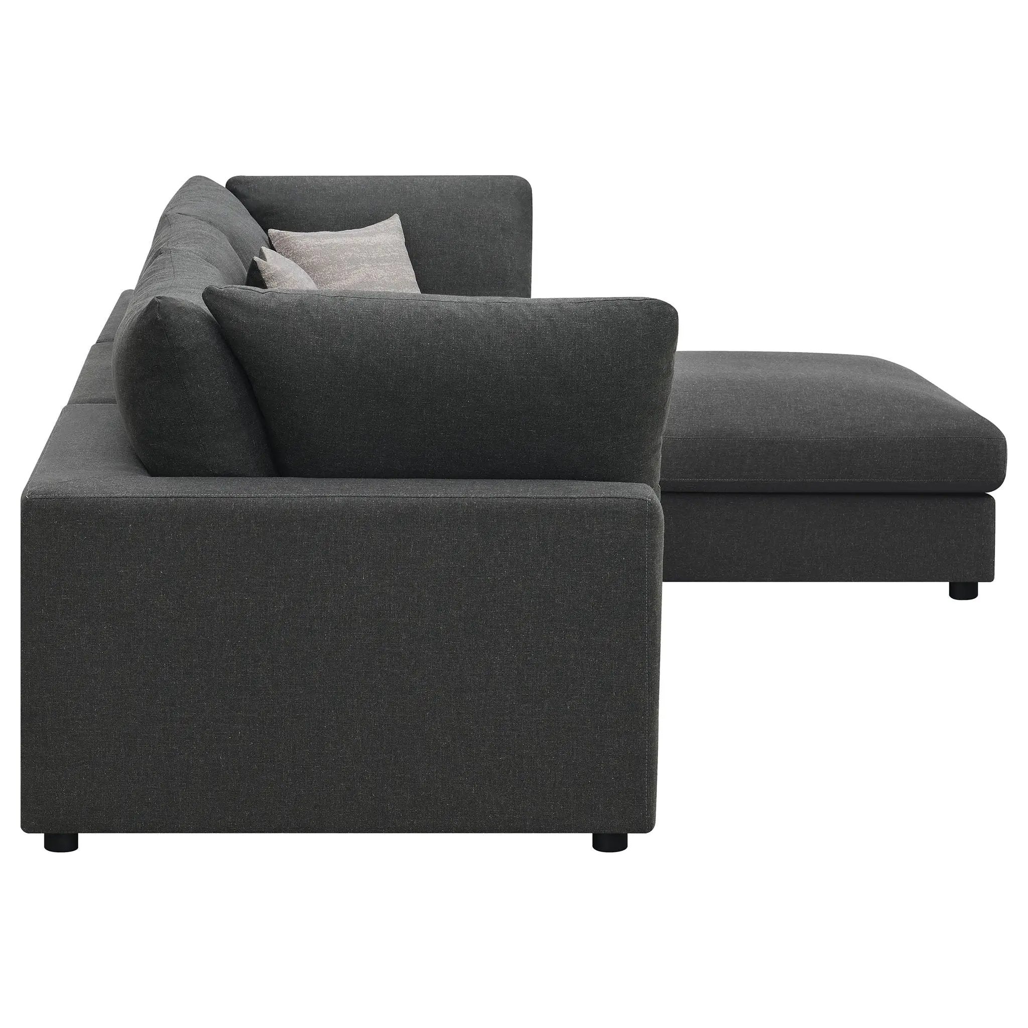 Rhette - Upholstered Sectional by HouseOfZazla