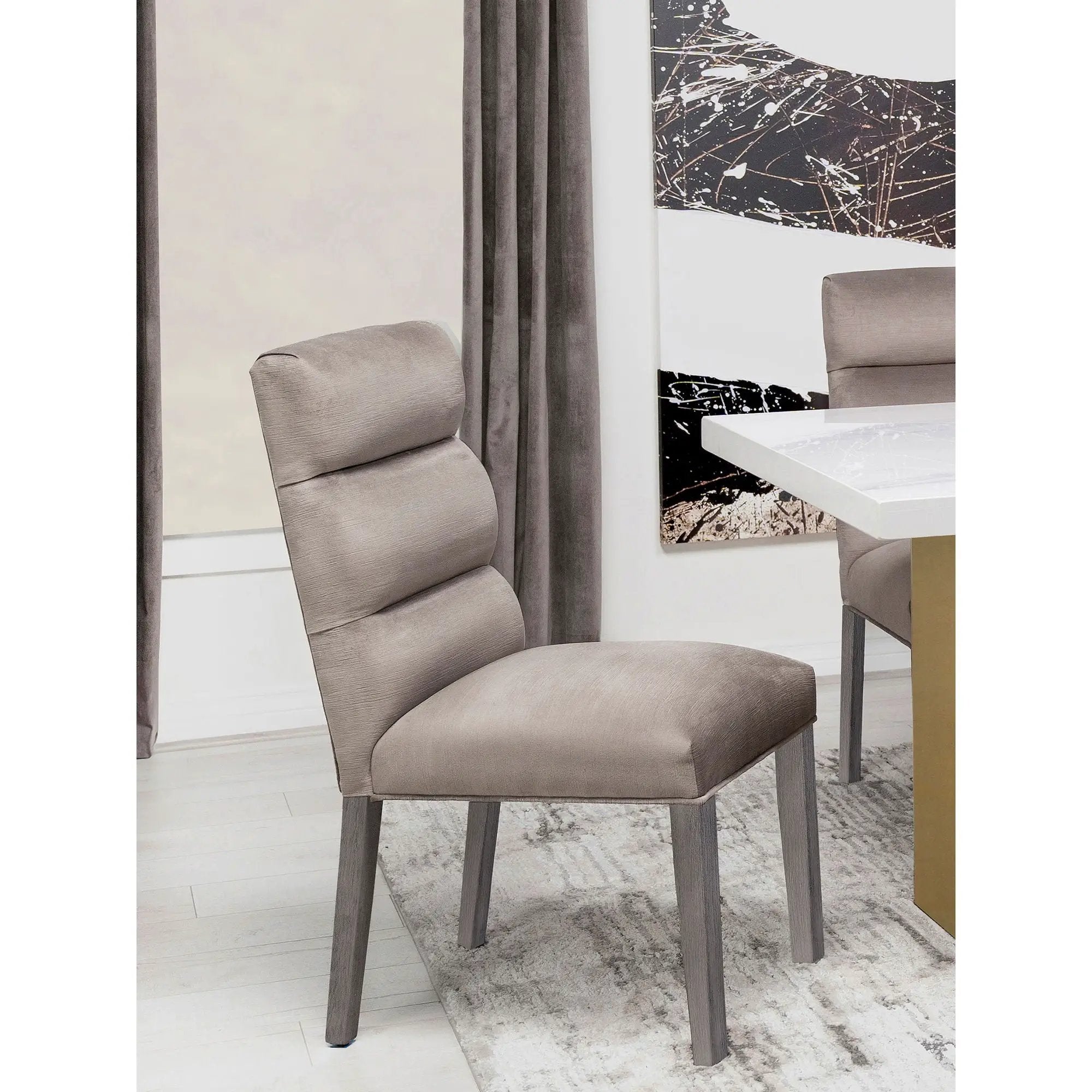 Highmore - Upholstered Dining Side Chair (Set of 2) by HouseOfZazla