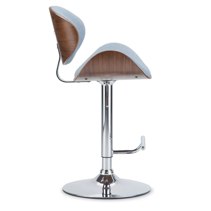 Marana - Multifunctional Handcrafted Bentwood Adjustable Swivel Bar Stool by HouseOfZazla