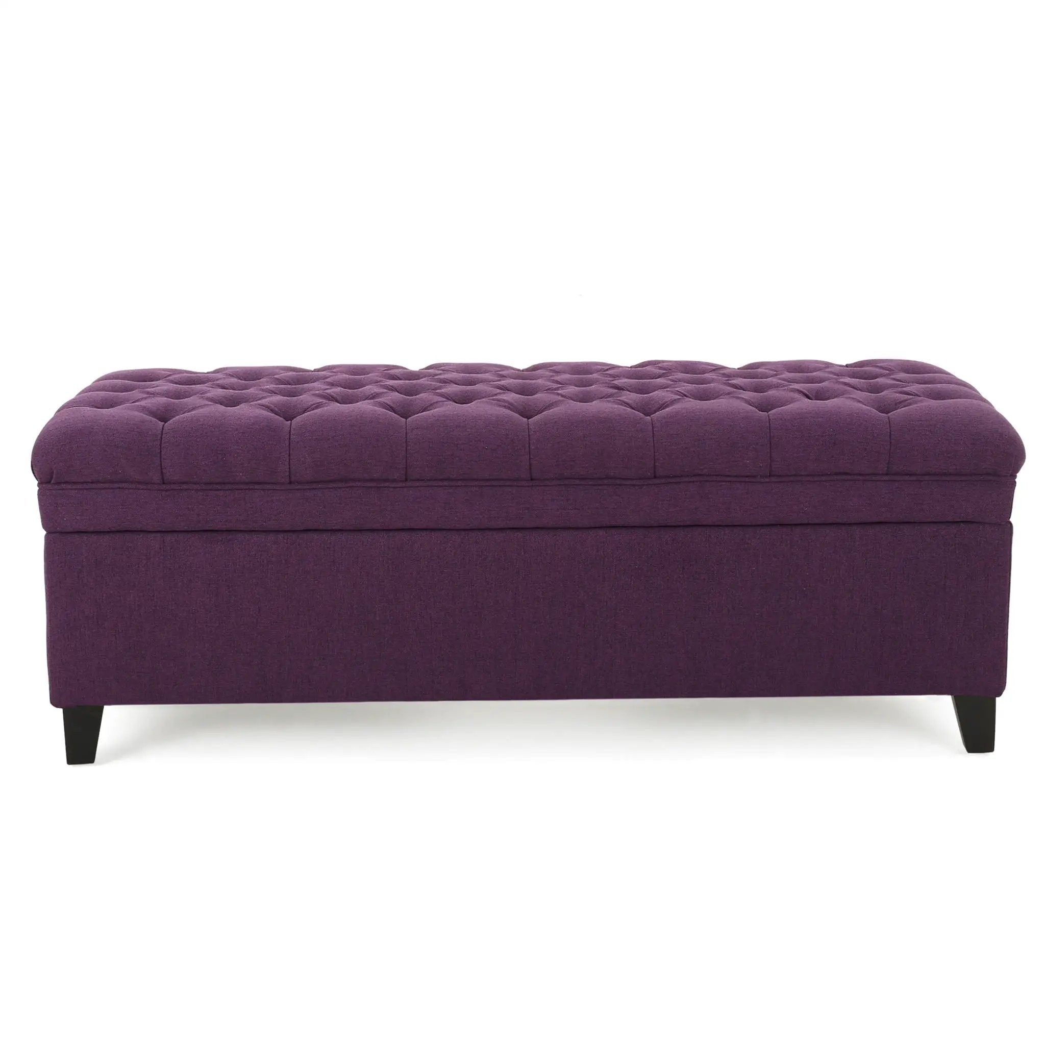 Juliana Storage Ottoman With Birch Legs by HouseOfZazla