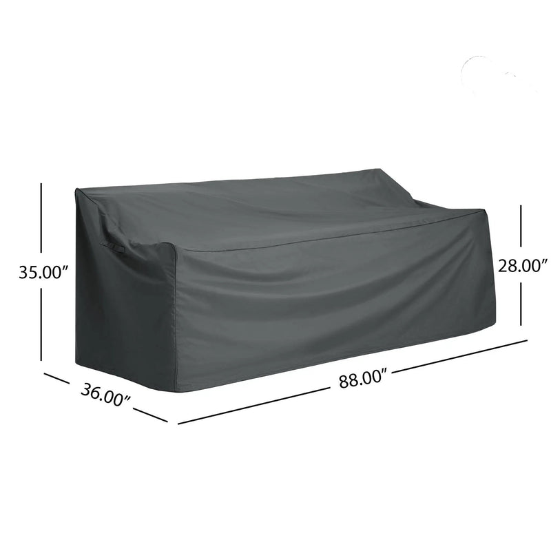 Shield Patio Outdoor 3 Seater Sofa Cover by HouseOfZazla