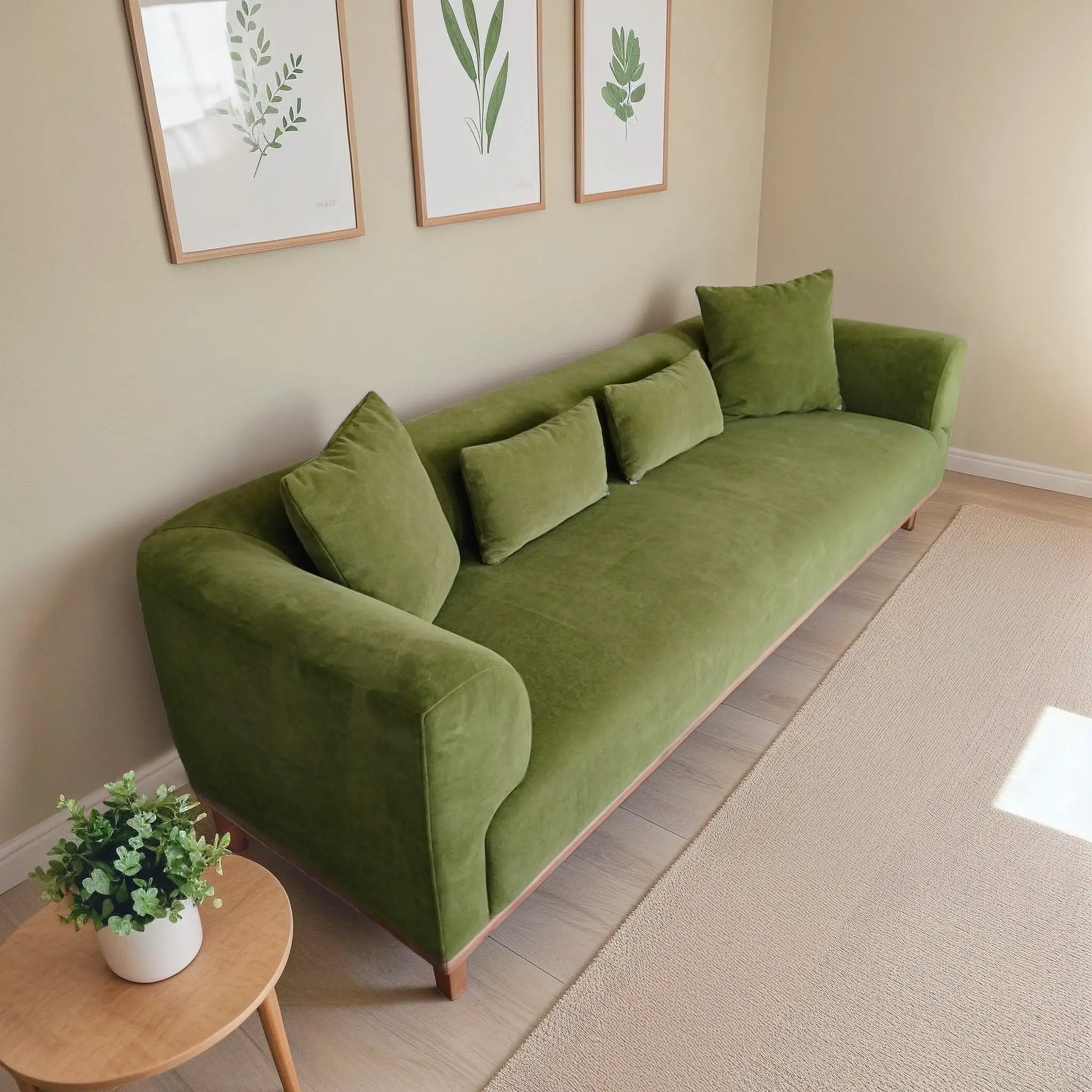 Richardson Velvet Sofa by HouseOfZazla