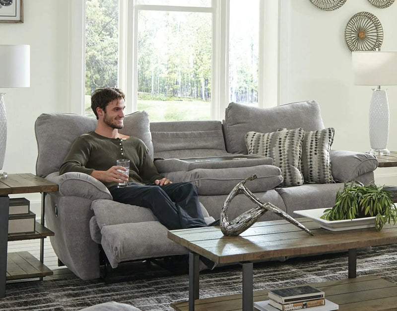 Sadler - Lay Flat Reclining Sofa by Unique Piece Furniture