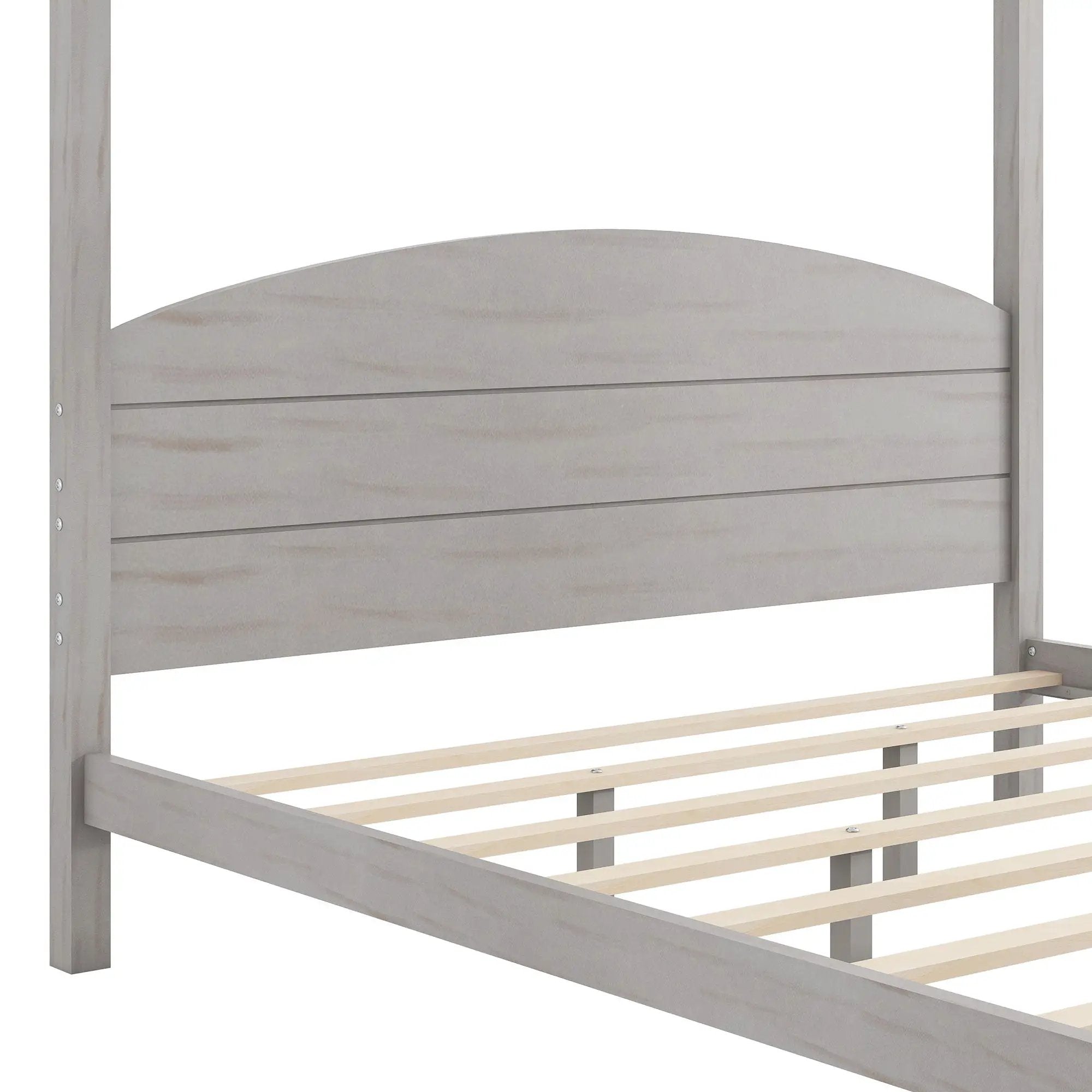 anopy Platform Bed With Headboard And Support Legs by Unique Piece Furniture