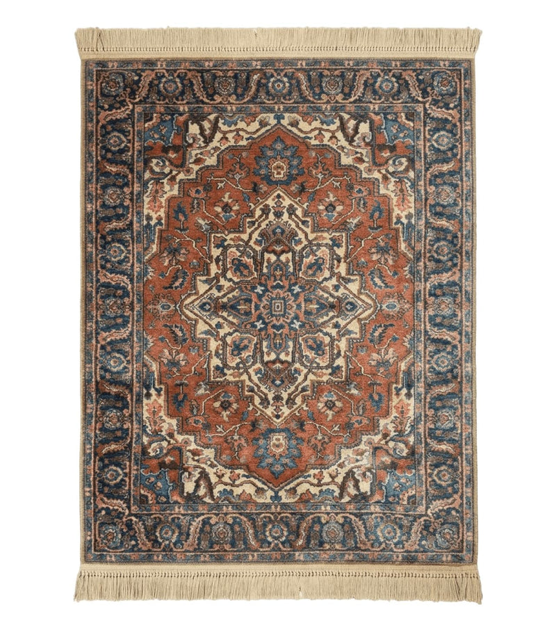 Karastan Rug 4x6, Vintage Karastan #744 Antique Serapi Pattern, Wool Pile, Original 700 Series Karastan Carpet by Jewel Rugs