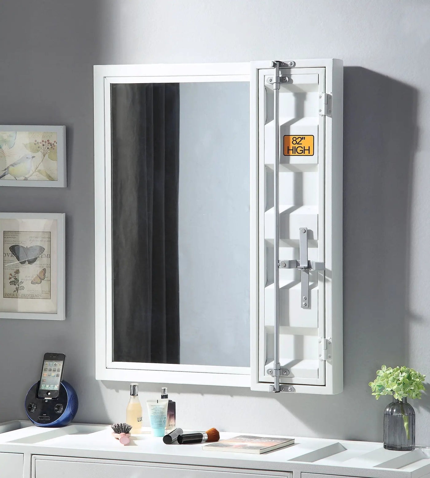 Cargo - Vanity Mirror, Clear Reflection by Unique Piece Furniture
