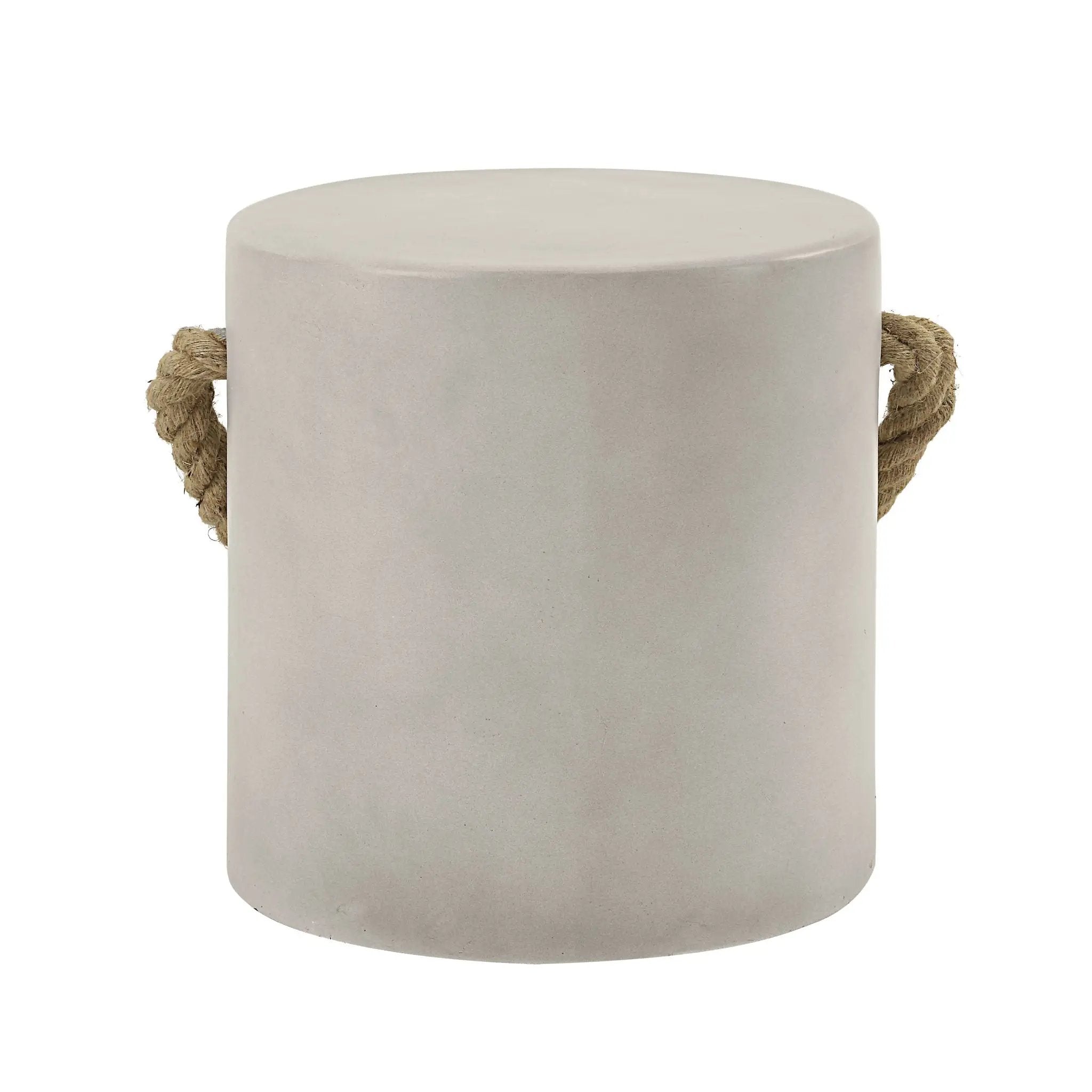 Gene - Fiber Concrete Accent Table - Gray by Unique Piece Furniture