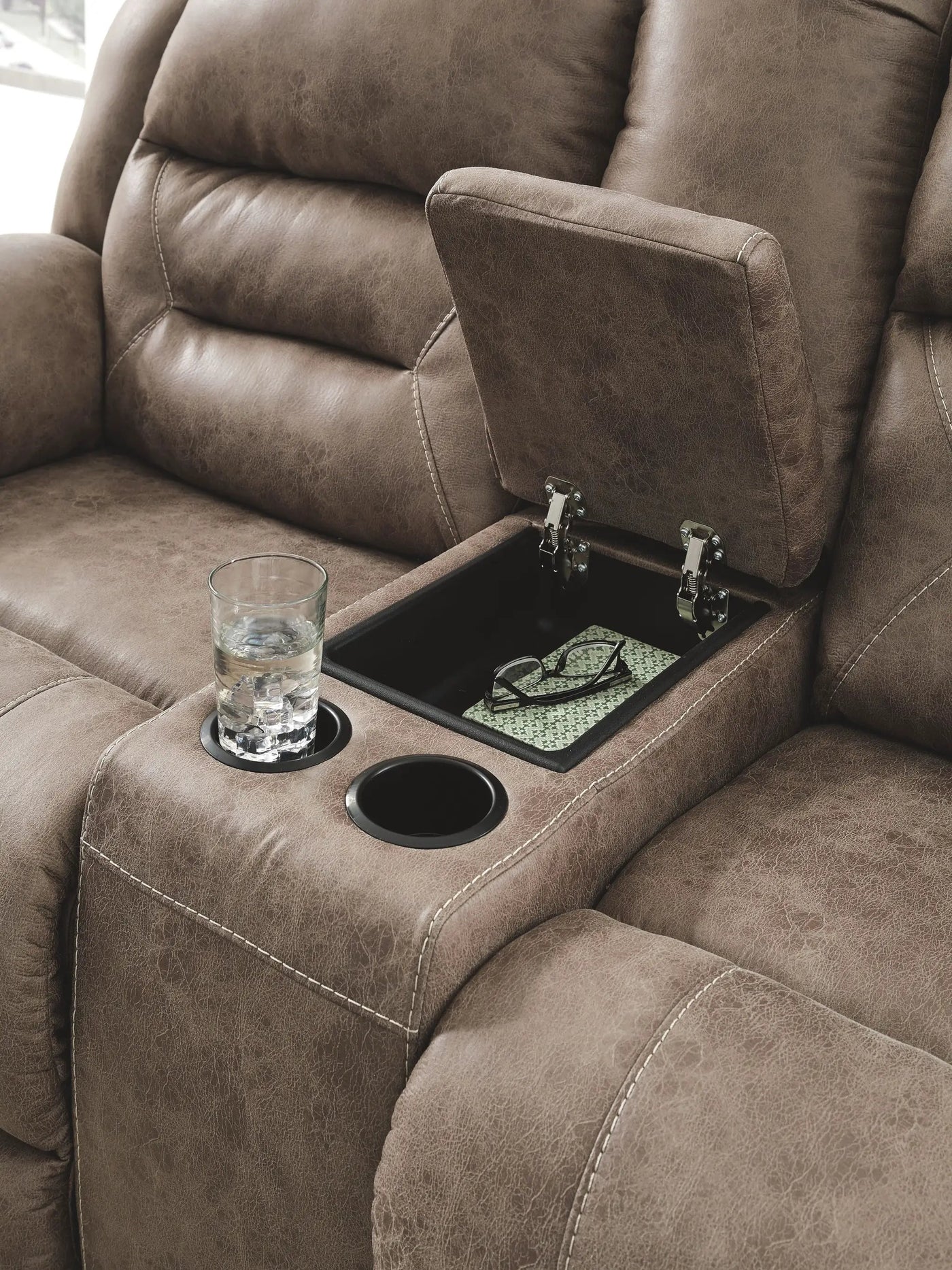 Stoneland - Reclining Loveseat by Unique Piece Furniture