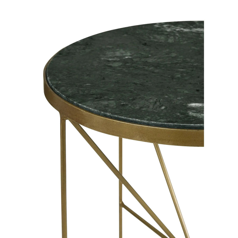 Sidney - Round Side Table - Green by HouseOfZazla