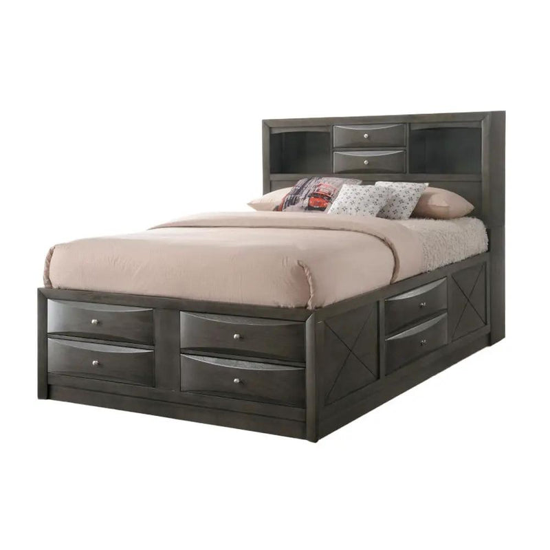 Ireland - Bed w/Storage by Unique Piece Furniture