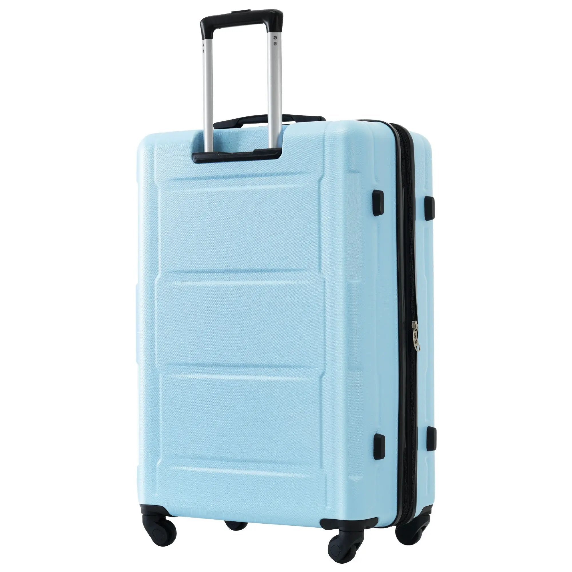 2 Piece Luggage Set With Bags Expanable Spinner Wheels ABS Lightweight Suitcase With Tsa Lock 20" / 24" by HouseOfZazla