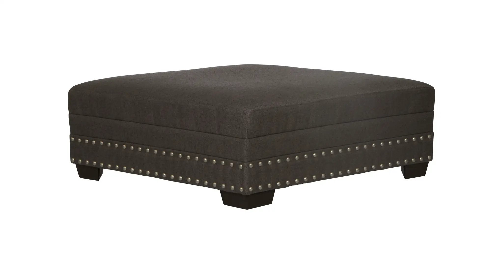 Crawford - Cocktail Ottoman - Dark Gray by Unique Piece Furniture