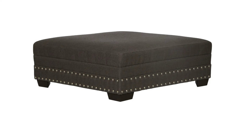 Crawford - Cocktail Ottoman - Dark Gray by Unique Piece Furniture