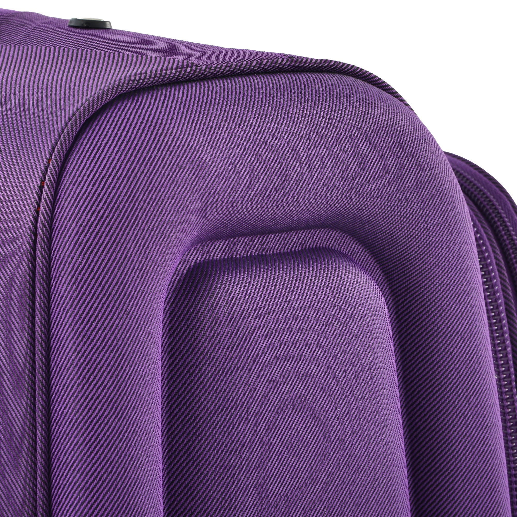 Softside Luggage Expandable 3 Piece Set Suitcase Upright Spinner Softshell Lightweight Luggage Travel Set by HouseOfZazla
