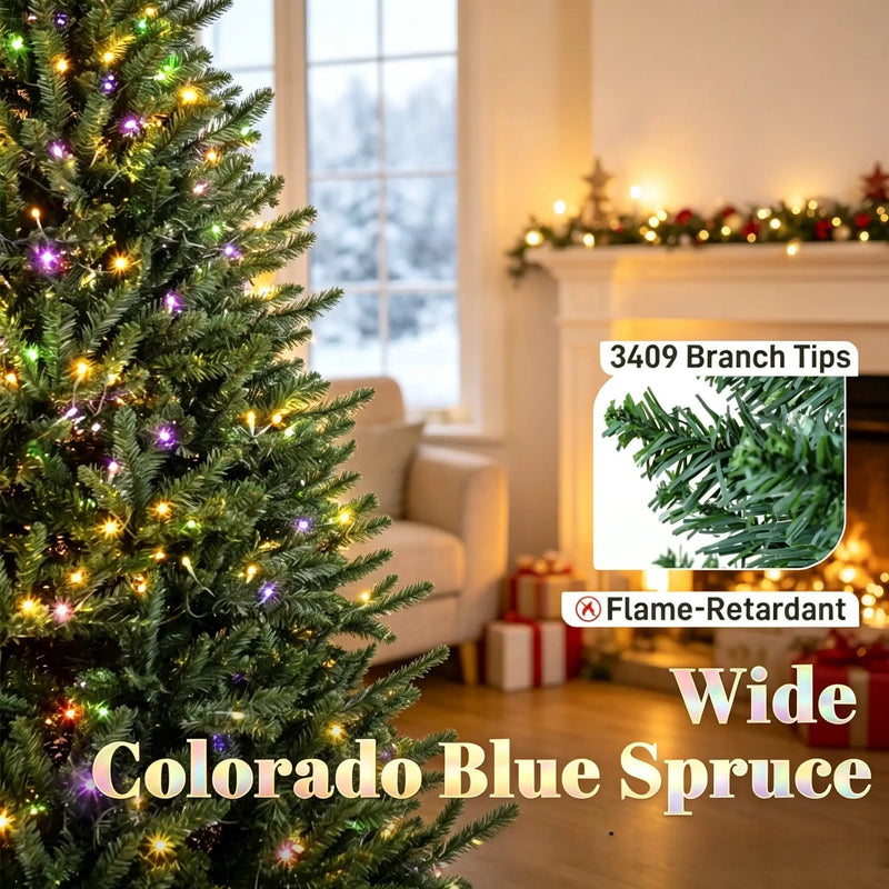 9 FT Prelit Colorado Christmas Tree, photo 8 of 9