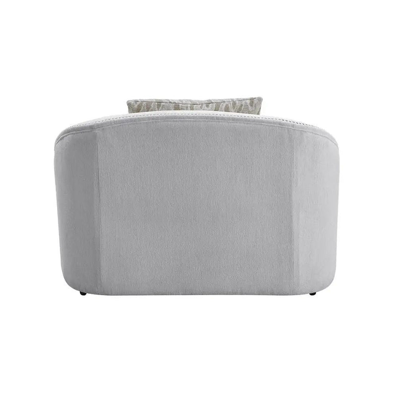 Mahler - Chair With 2 Pillows - Beige Linen by Unique Piece Furniture