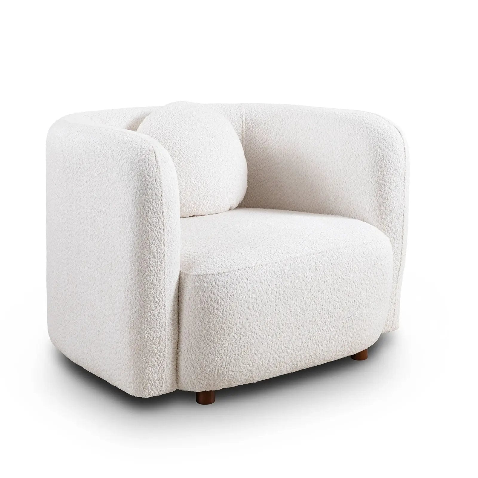 Japandi Style Accent Square Chair by Unique Piece Furniture