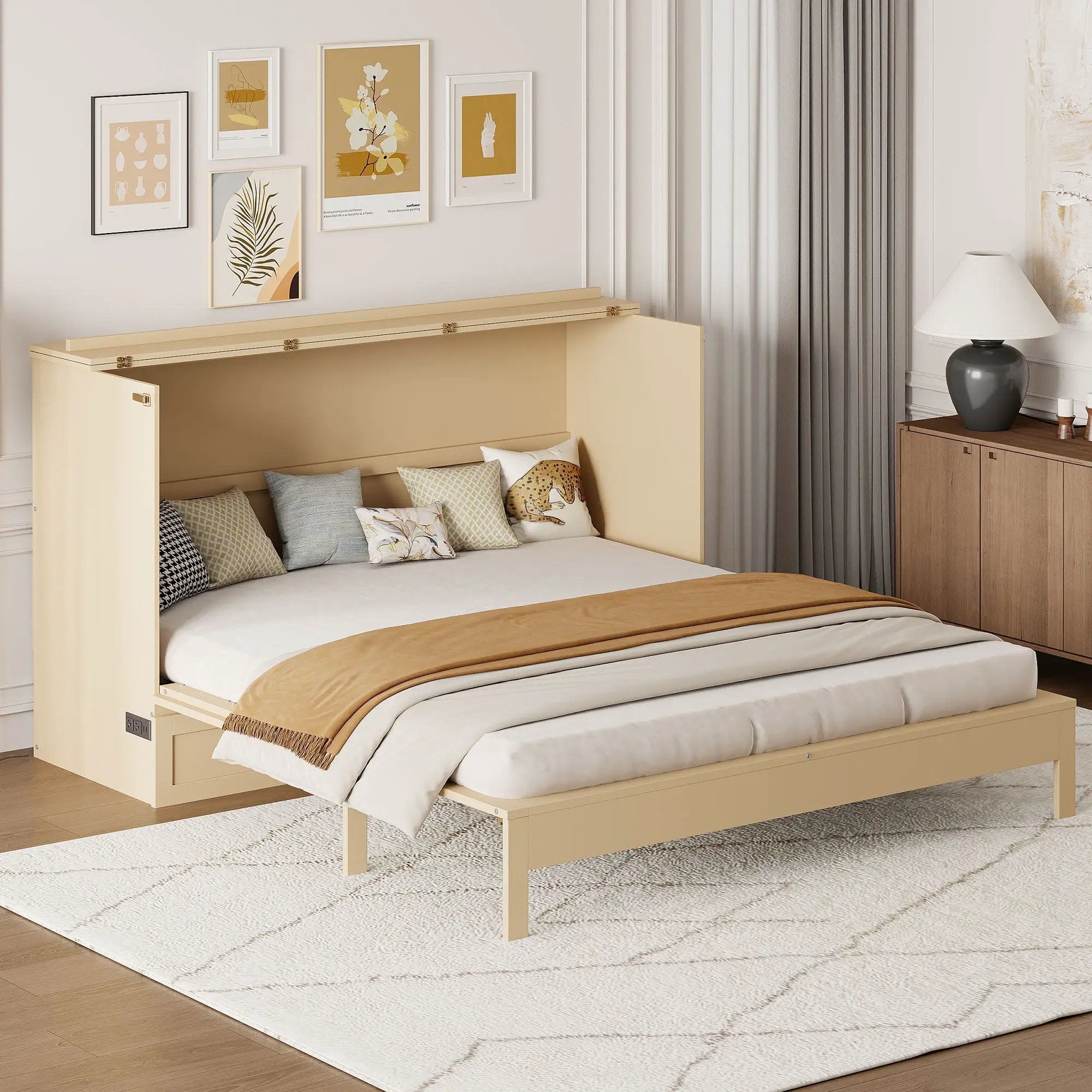 Murphy Bed With Large Drawers by HouseOfZazla
