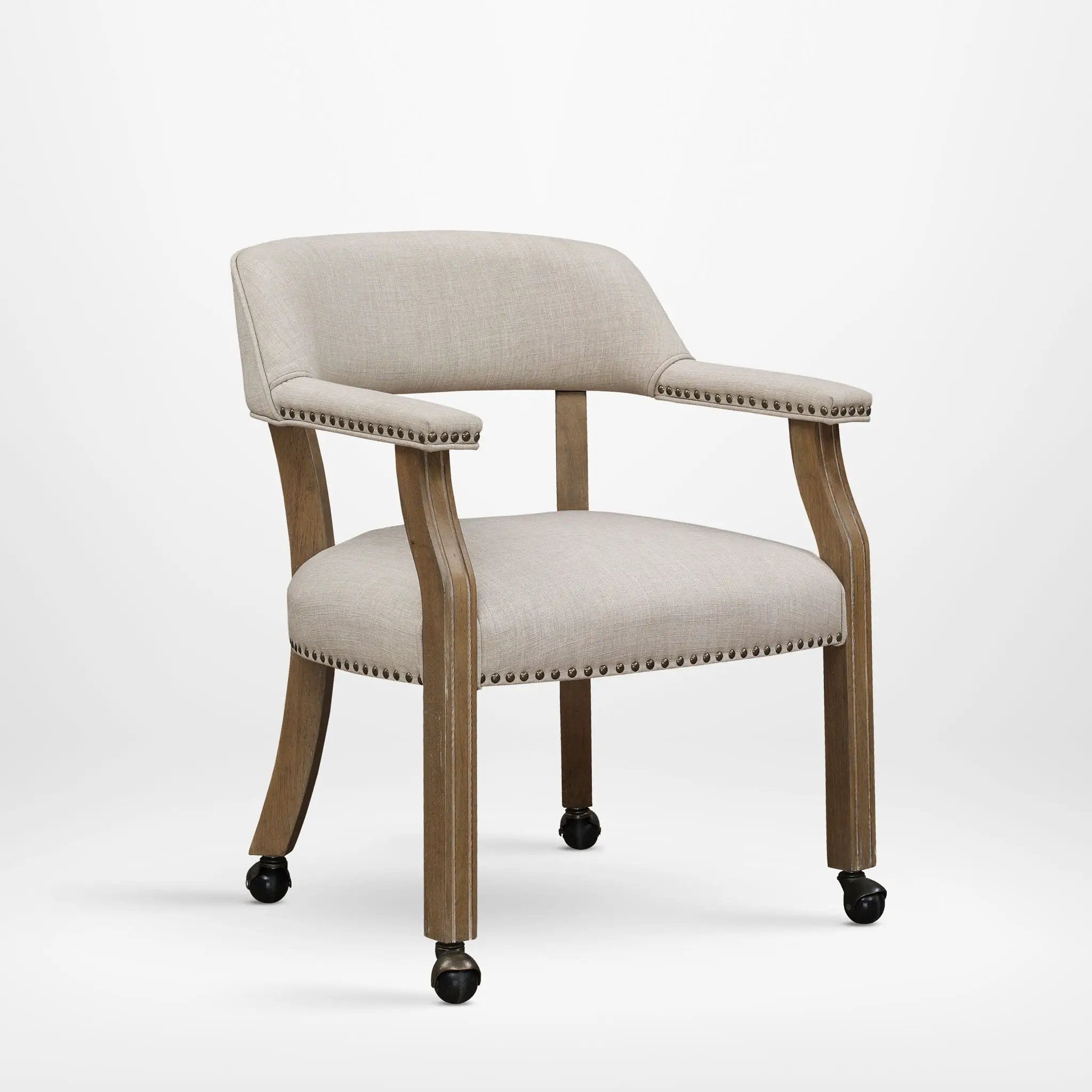 Monroe - Dining And Game Chair - Beige by HouseOfZazla